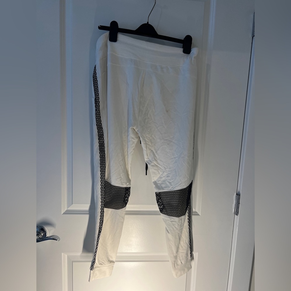 Dkny Joggers w/wind proof inner legging liner, black mesh design details